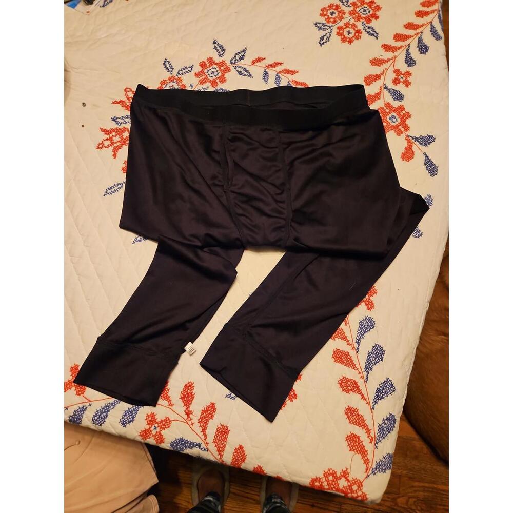 Climatesmart nano mesh mens xxl black long johns